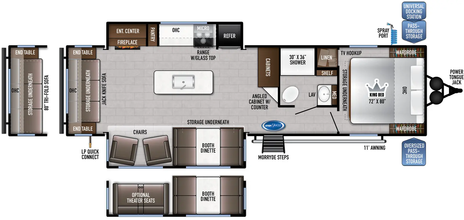 Della Terra 292MK Floorplan